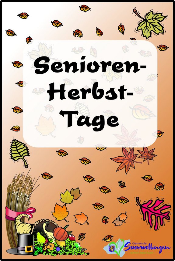 Hinweis auf das Senioren-Herbst-Programm der Gemeinde Saarwellingen