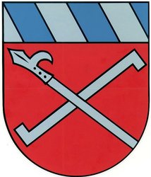Das Wappen von Reisbach.